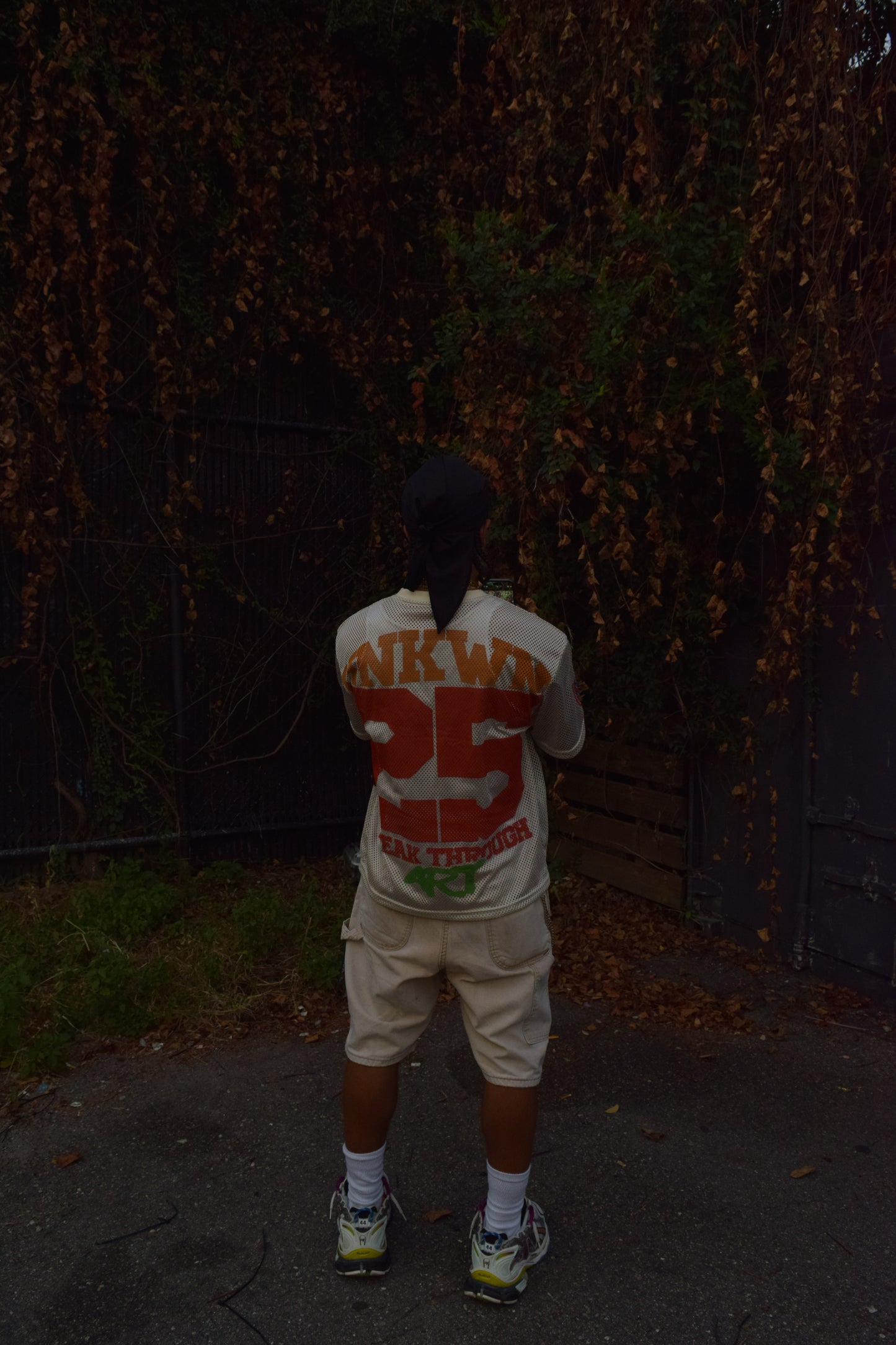 MOVE IN SILENCE Double-Layer Mesh Jersey