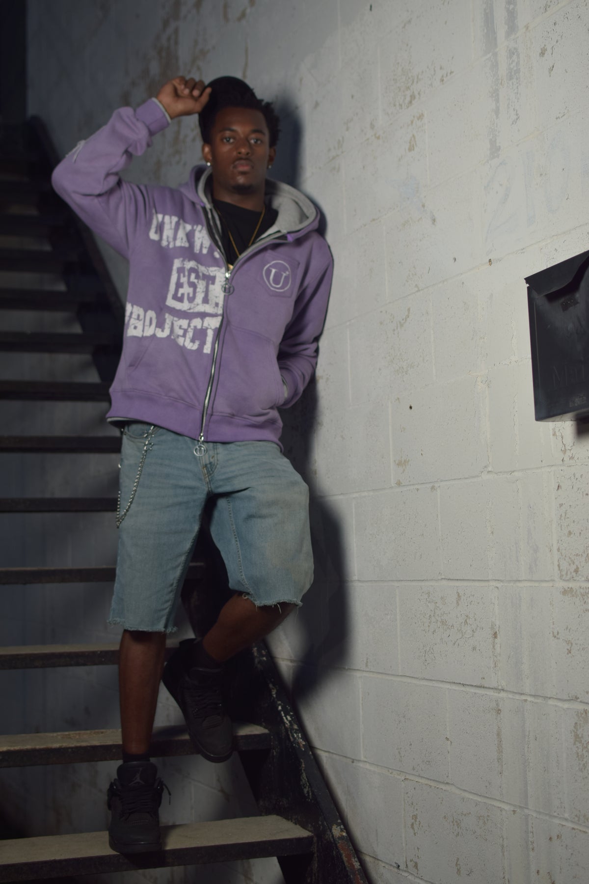 Double layer zip-up