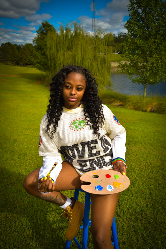 MOVE IN SILENCE Double-Layer Mesh Jersey