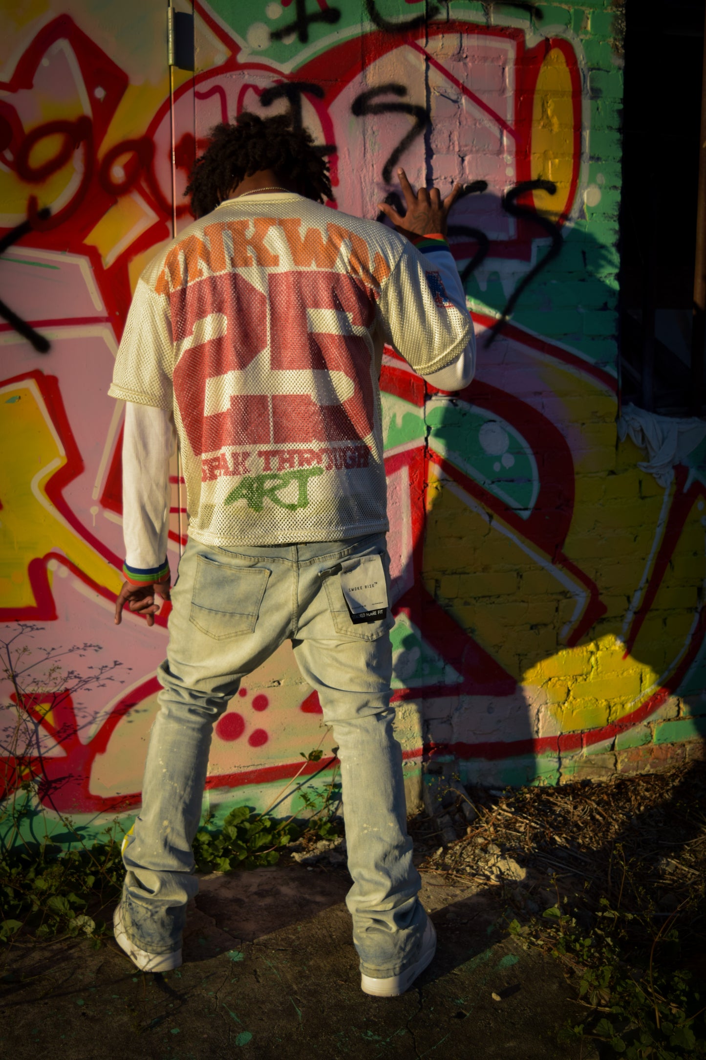 MOVE IN SILENCE Double-Layer Mesh Jersey